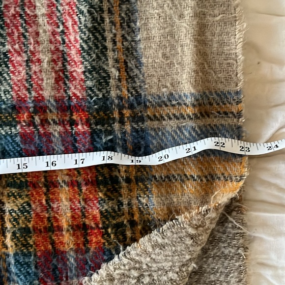 Multi Color Wool and Alpaca Scarf - Picture 7 of 7